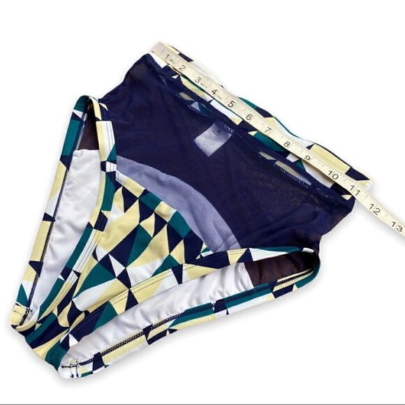 REE Bees Geometric Print High Waist Bikini - Picture 8 of 15